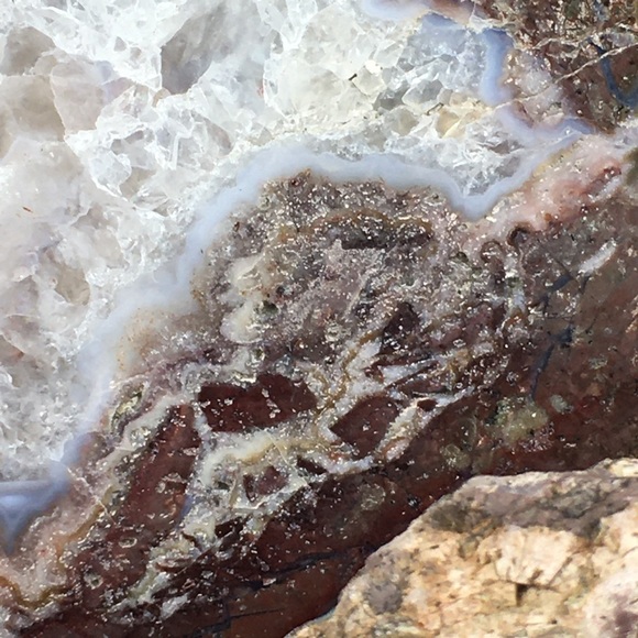 Agate Quartz Display Geode Decor Display Rocks - Picture 4 of 11